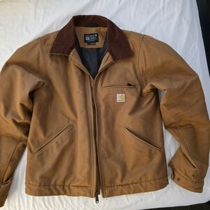 Carhartt Detroit Jacket (Men's, Medium, Blanket-Lined, Relaxed Fit)
